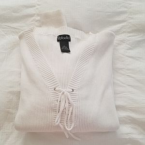 Lace up Sweater